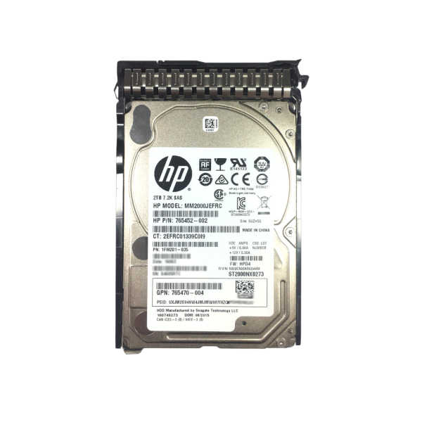 HP-765452-002 2tb 7.2K SAS