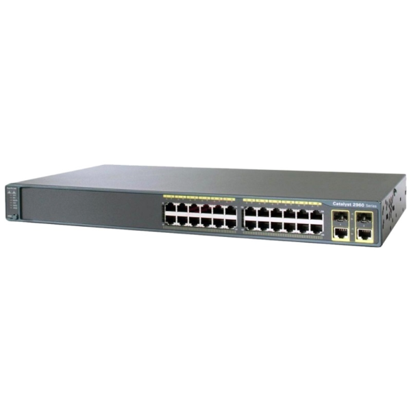 Cisco WS-C2960-24TC-L 24 Ports Gigabit Switch
