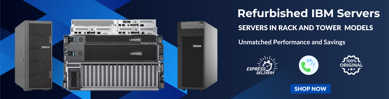 Refurbished IBM Server top banner